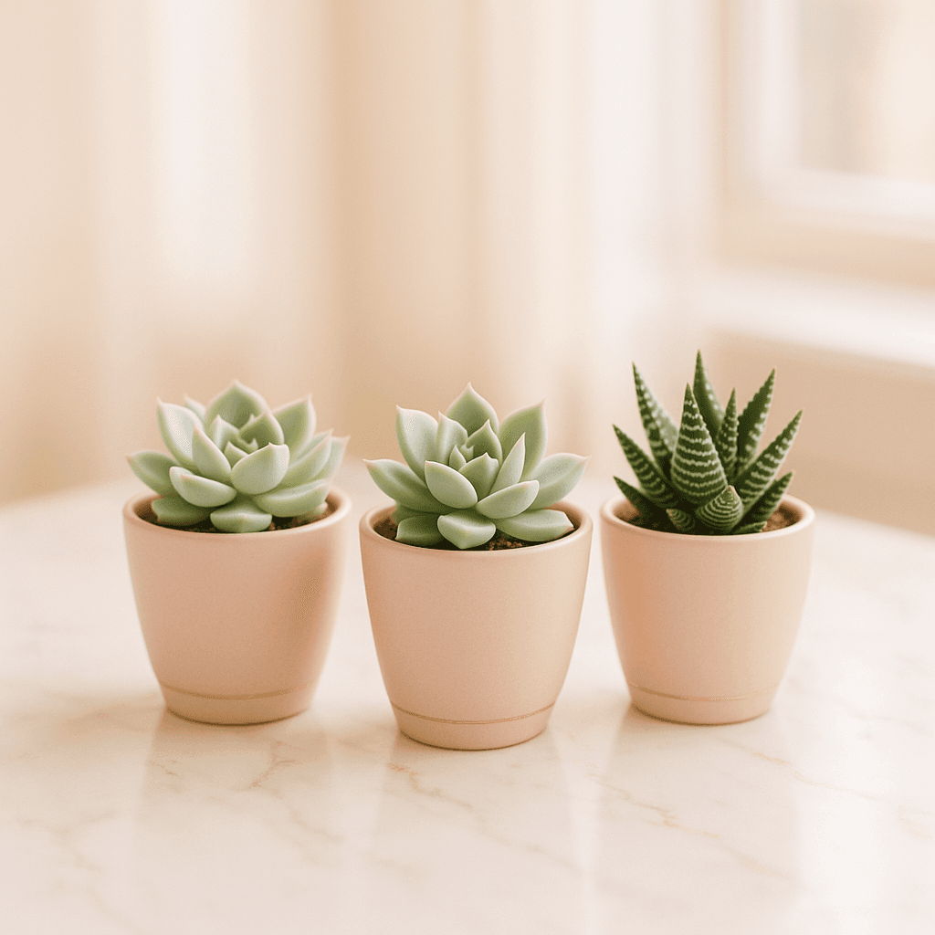 Mini Succulent Trio
